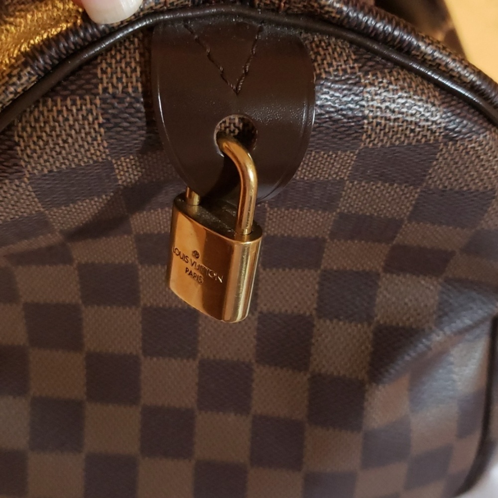 Louis Vuitton Speedy 30 damier ebene - Picture 8 of 8